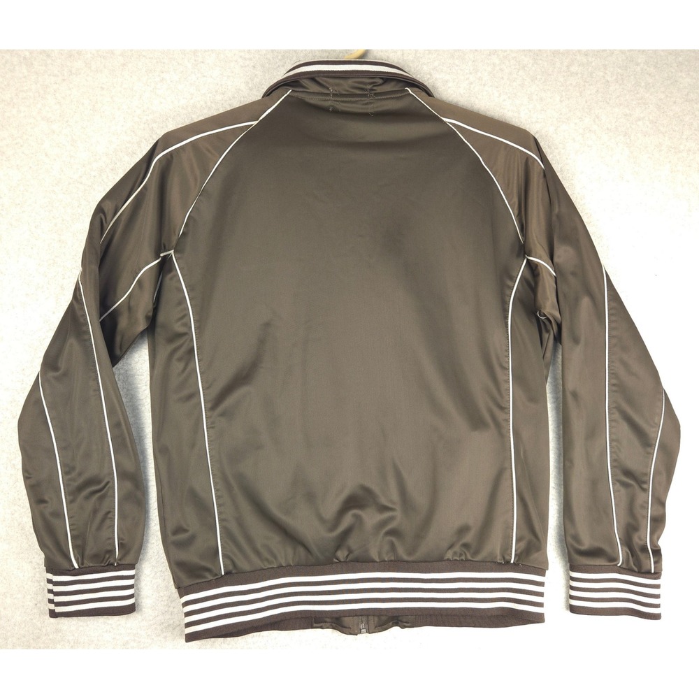 Polo Ralph Lauren Big Pony Tracksuit Brown White Stripe Jacket Pants Set READ - Picture 4 of 16